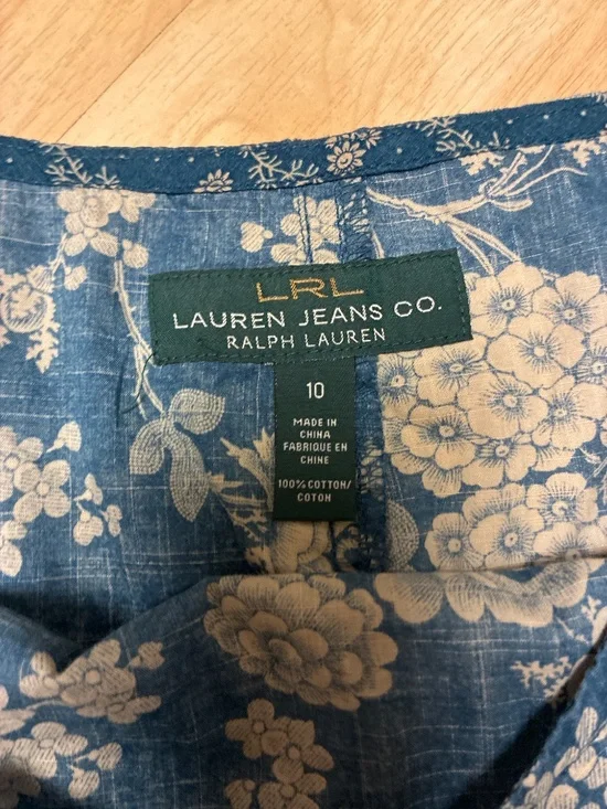 Lauren Ralph Lauren Floral Ruffled Skirt - Picture 2 of 6